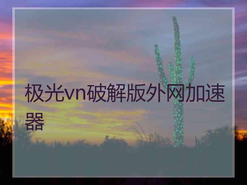 极光vn破解版外网加速器