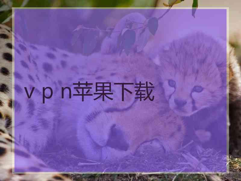 v p n苹果下载