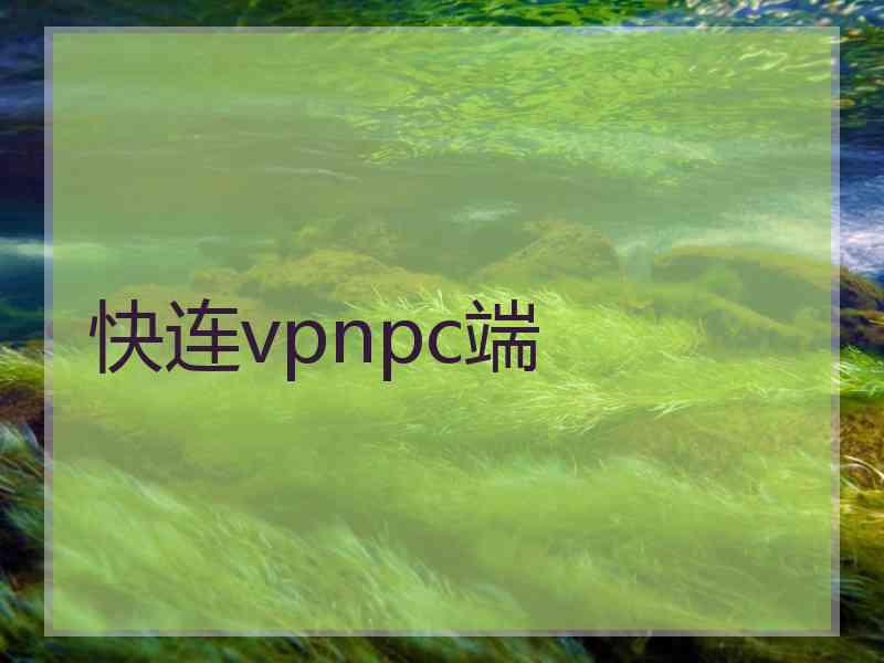 快连vpnpc端