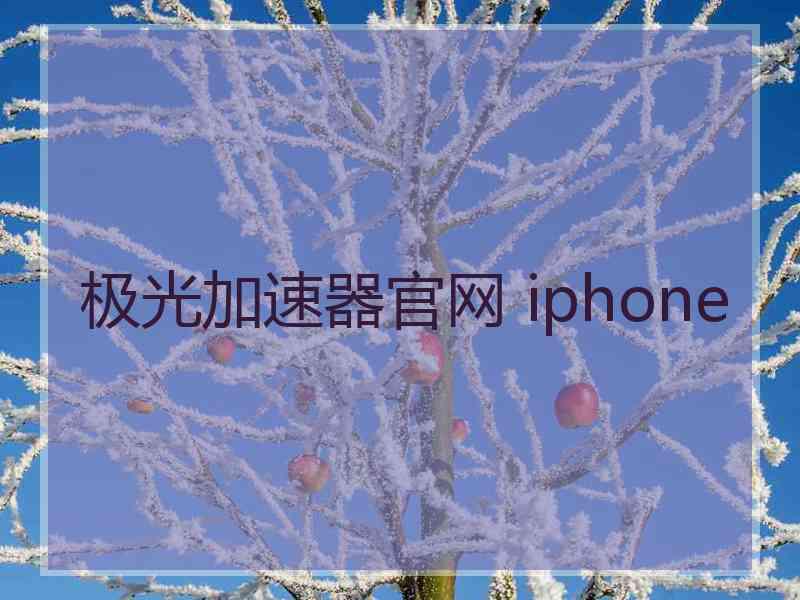 极光加速器官网 iphone