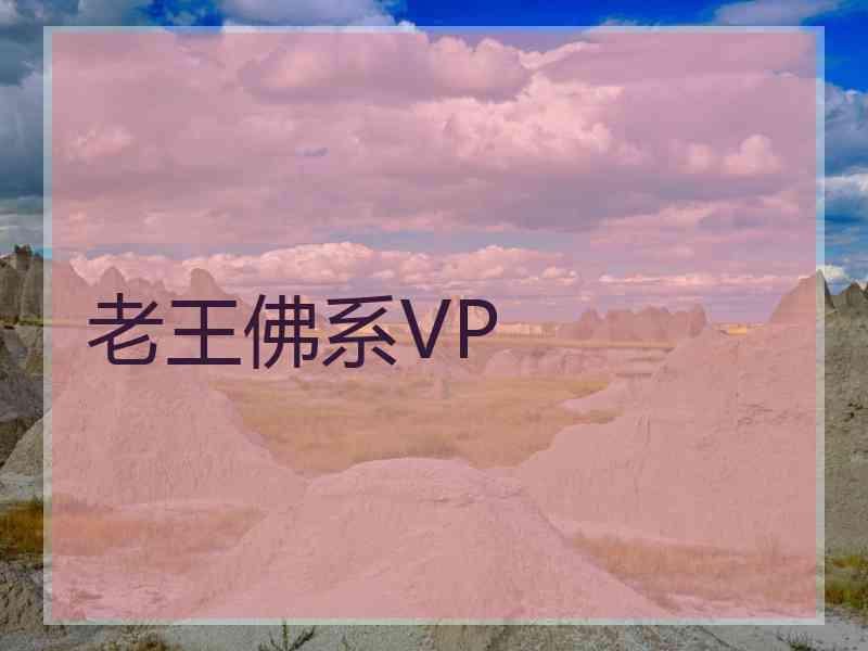 老王佛系VP