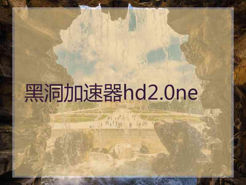 黑洞加速器hd2.0ne