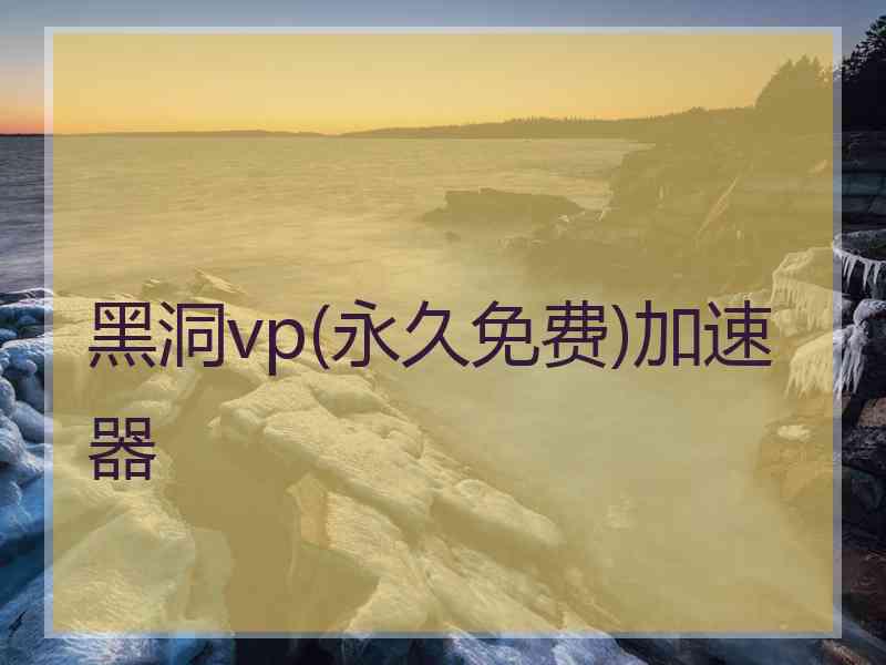 黑洞vp(永久免费)加速器